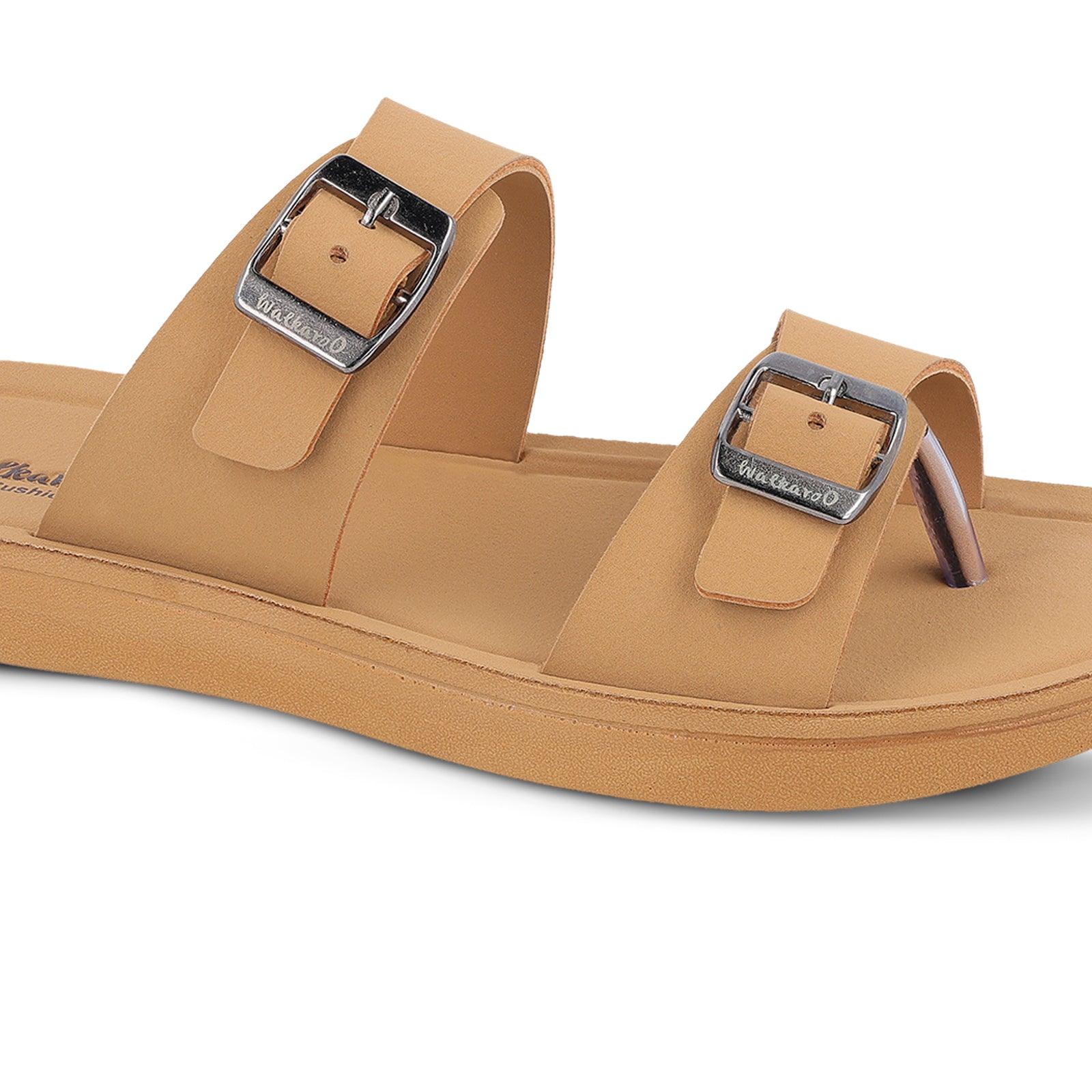 Women's Daily Wear Sandals - WL7581 Beige - Image 4