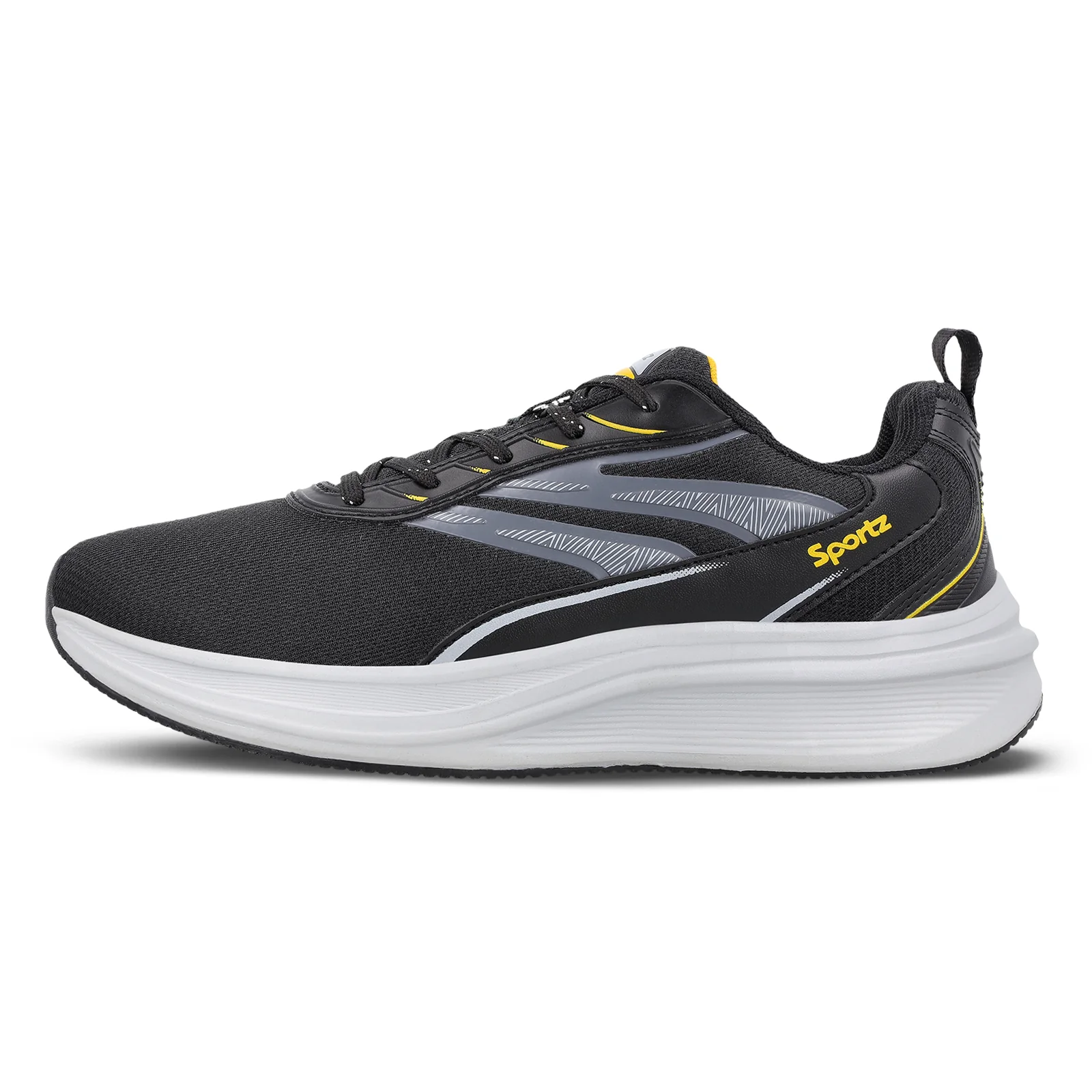 WILZER Men's Lace-up Sports Shoes - WS9153 Black