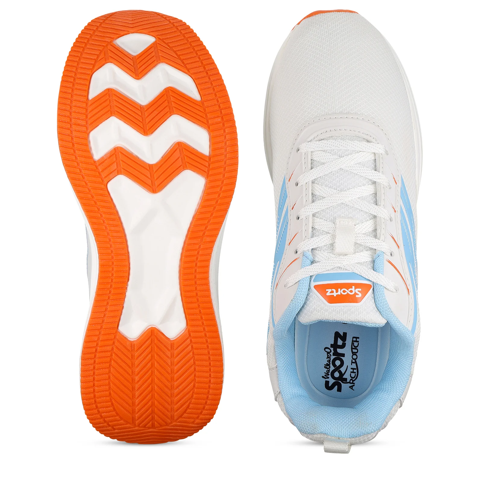 WILZER Men's Lace-up Sports Shoes - WS9153 White - Image 2