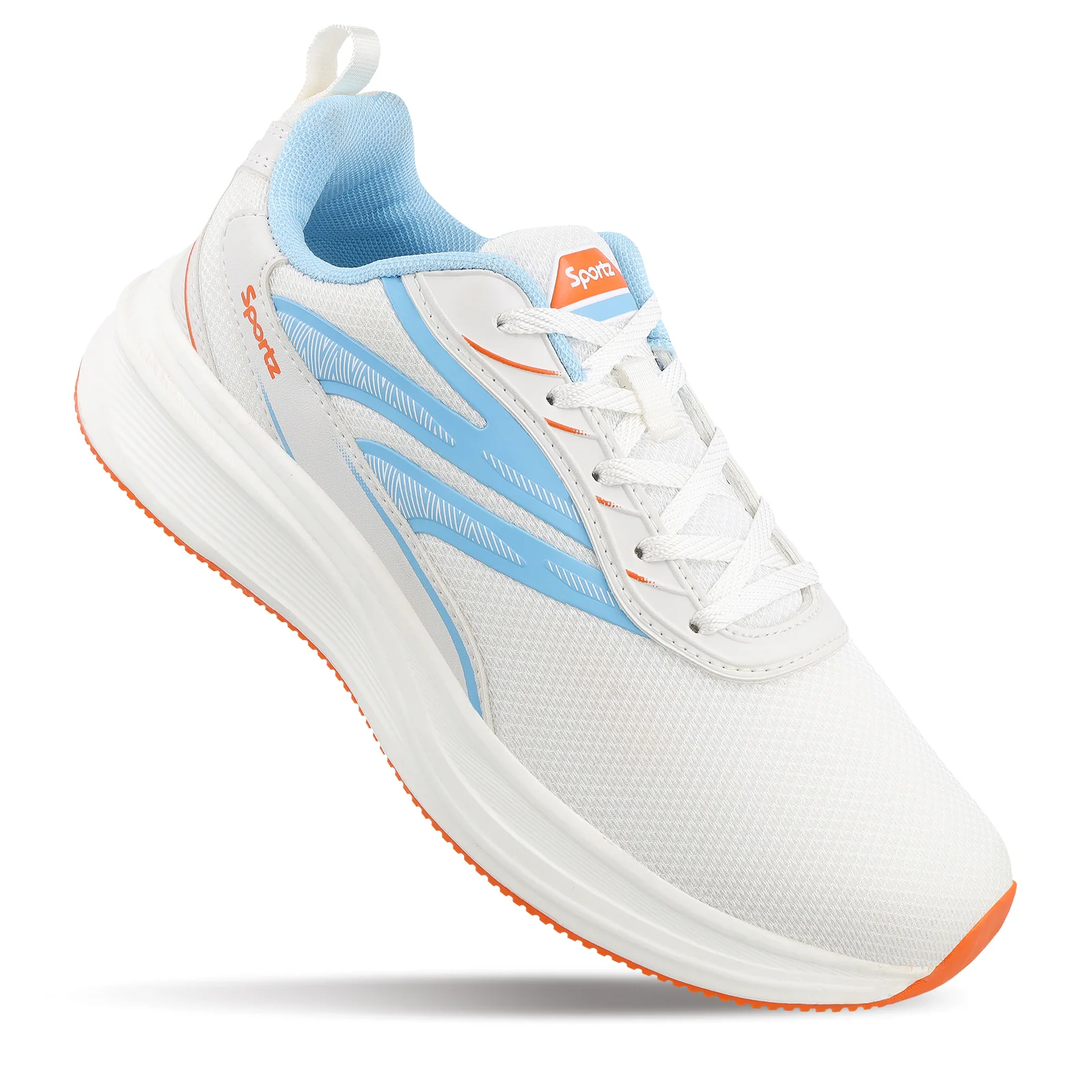 WILZER Men's Lace-up Sports Shoes - WS9153 White - Image 3
