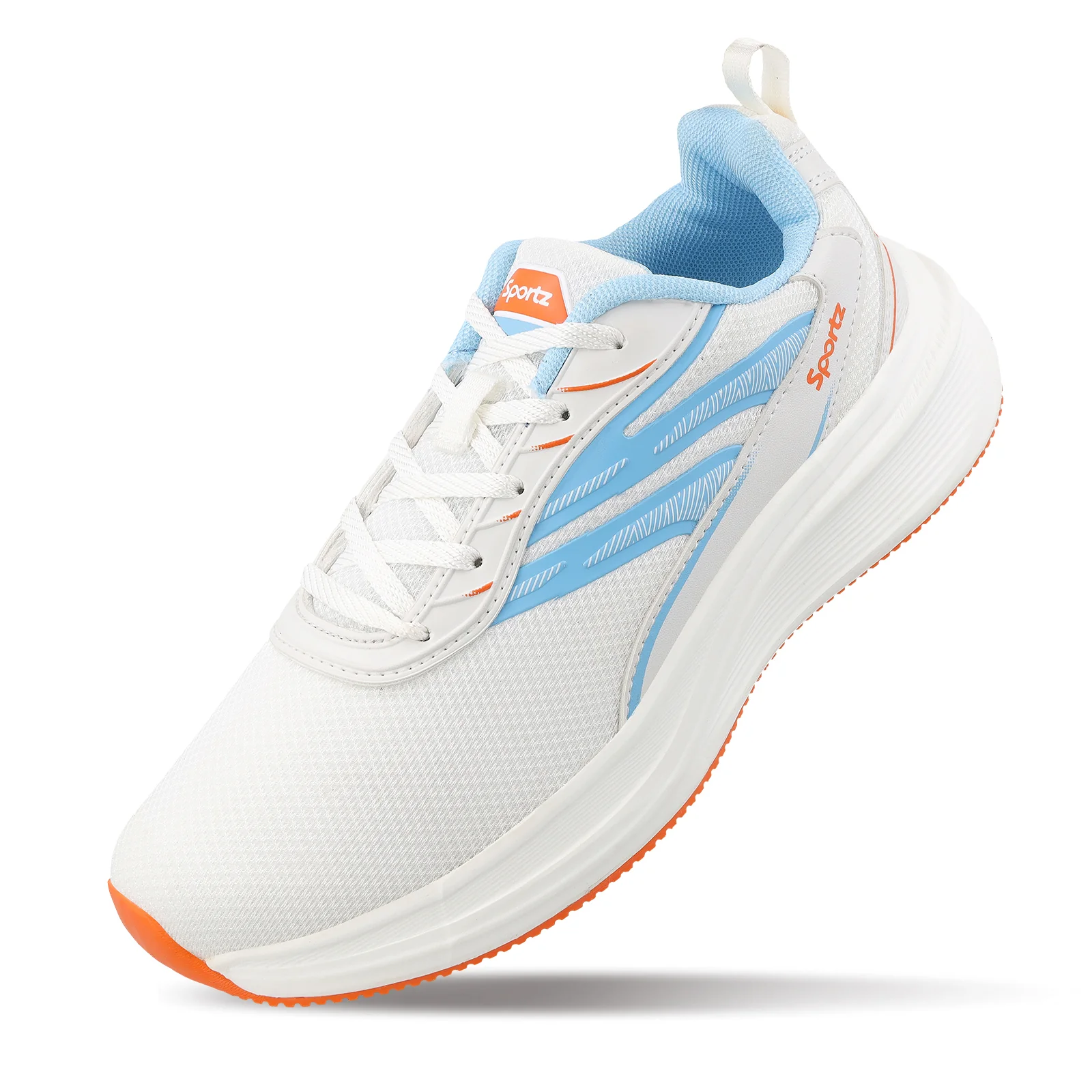 WILZER Men's Lace-up Sports Shoes - WS9153 White - Image 7