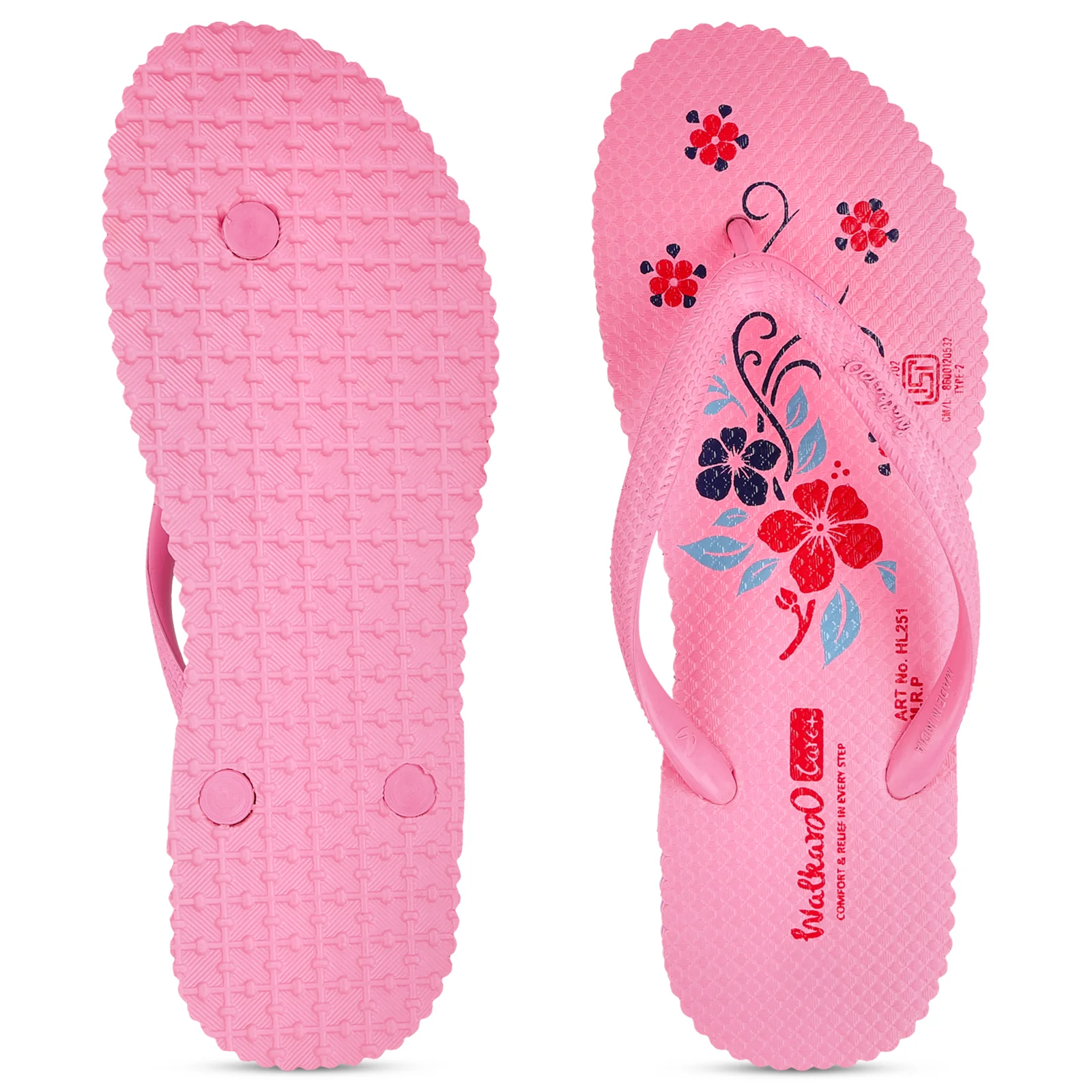 Women's Care Plus Slippers - HL251 Pink - Image 2