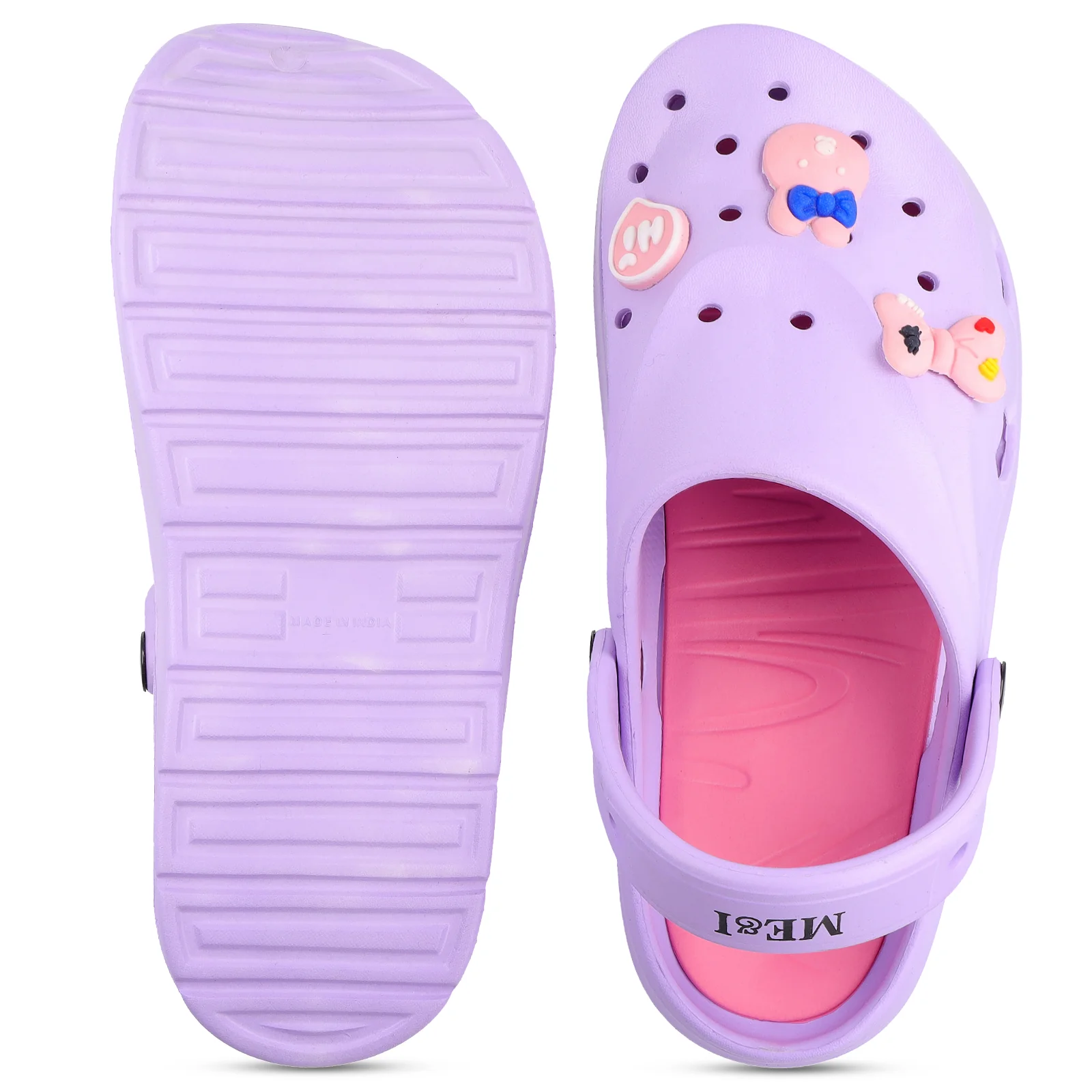 Women's Clogs - MI604 Pink Purple - Image 2