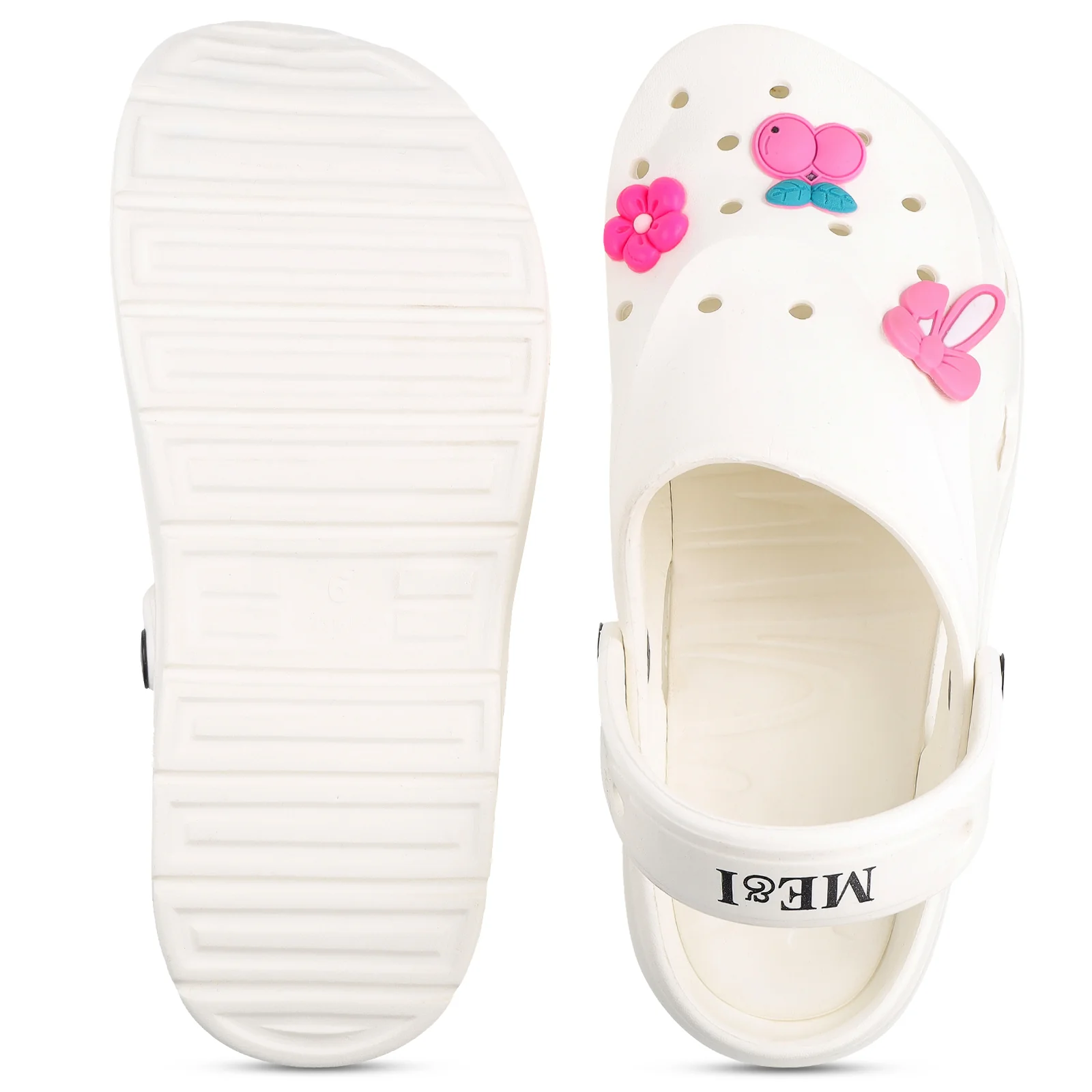 Women's Clogs - MI604 White - Image 2