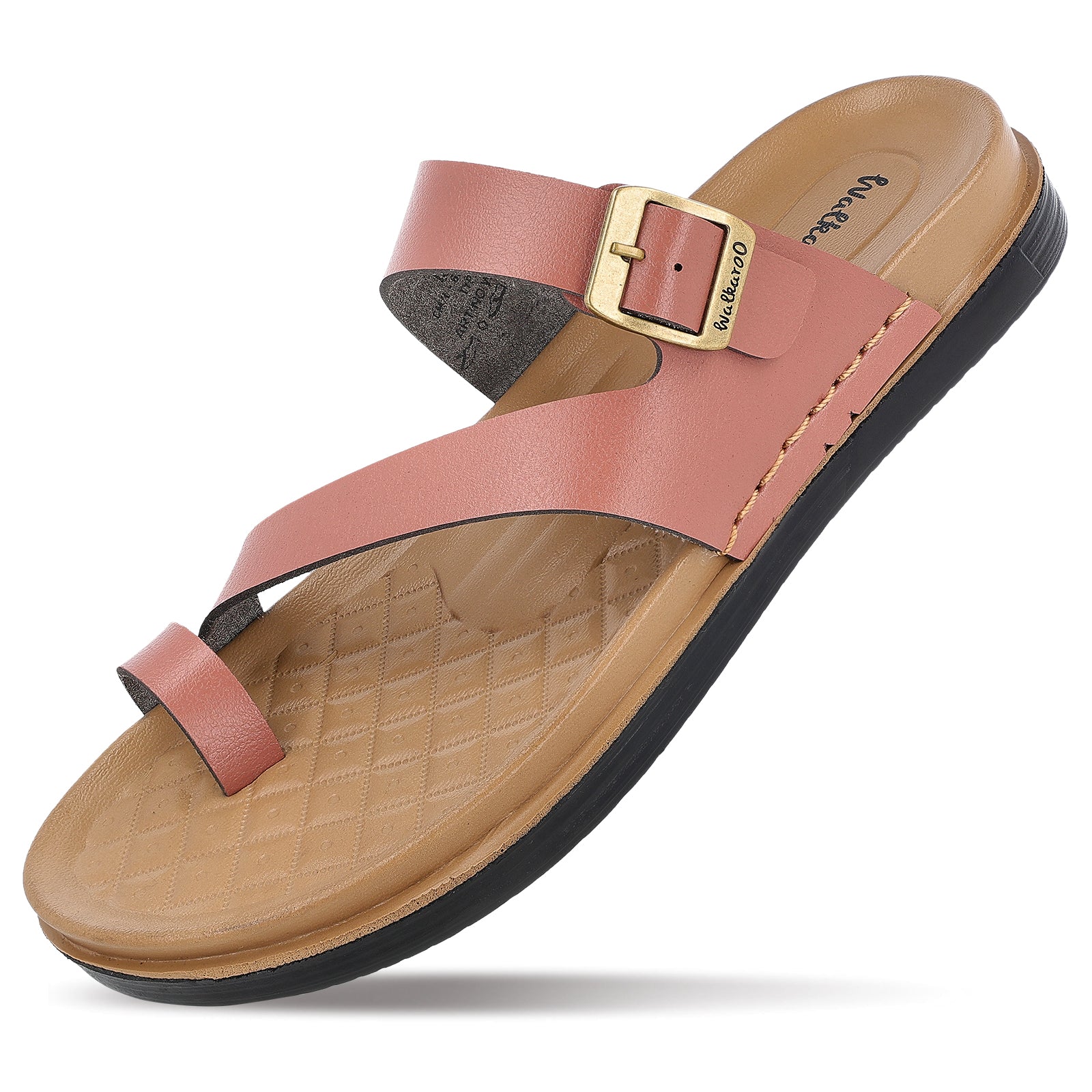 Women's Daily Wear Comfort Sandals - WE2503 Peach - Image 6