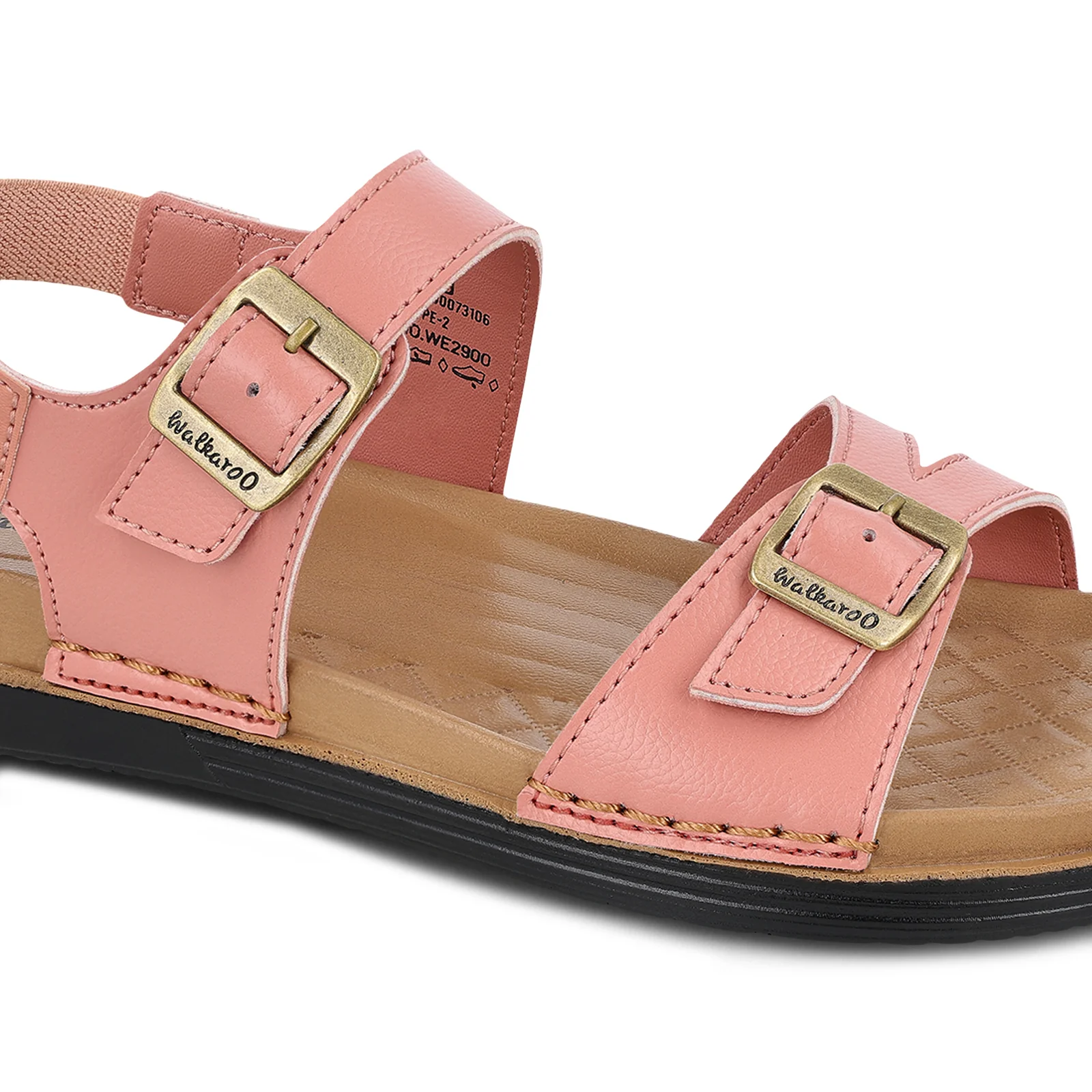 Women's Daily Wear Comfort Sandals - WE2900 Peach - Image 5
