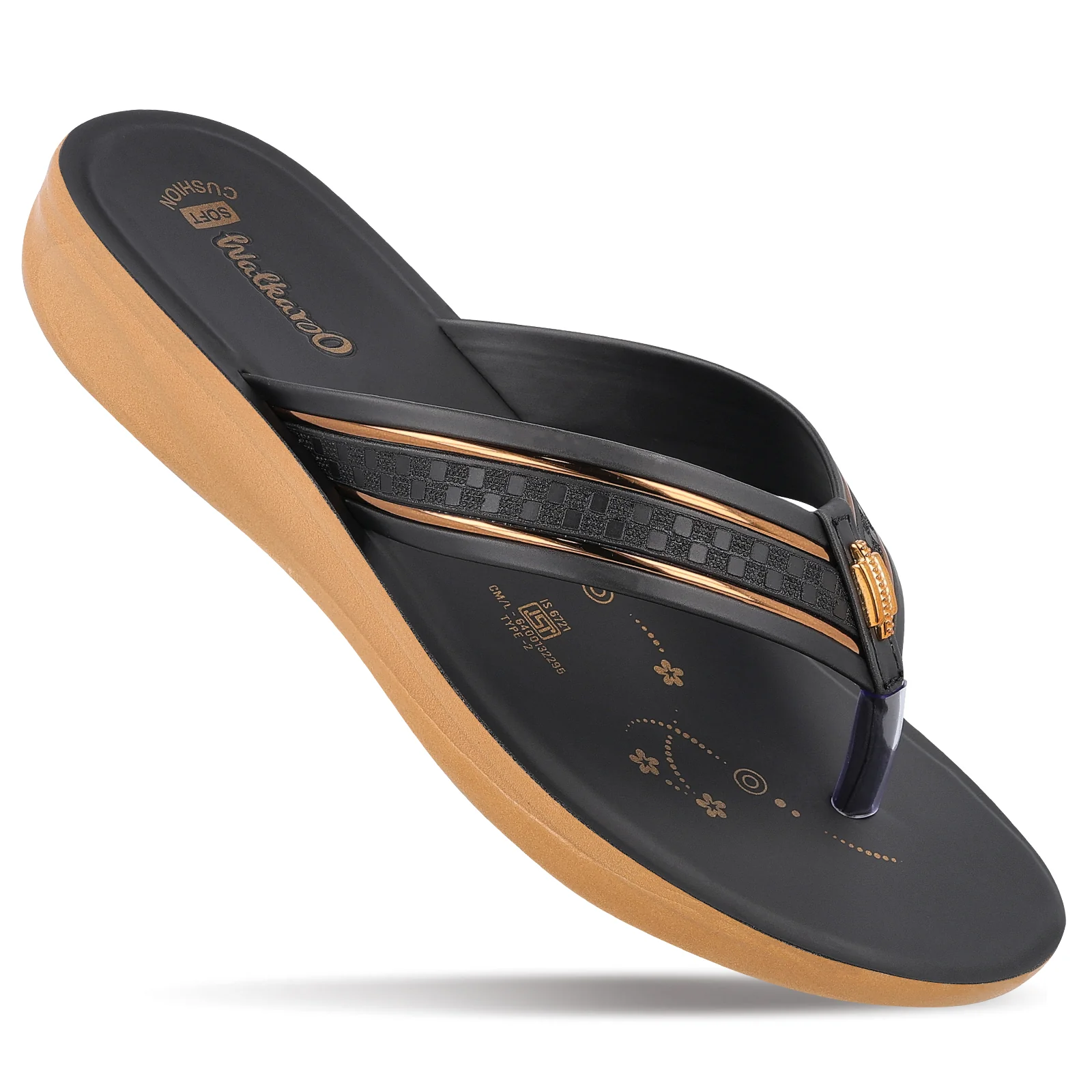 Women's Daily wear Sandal - WL7200 Black