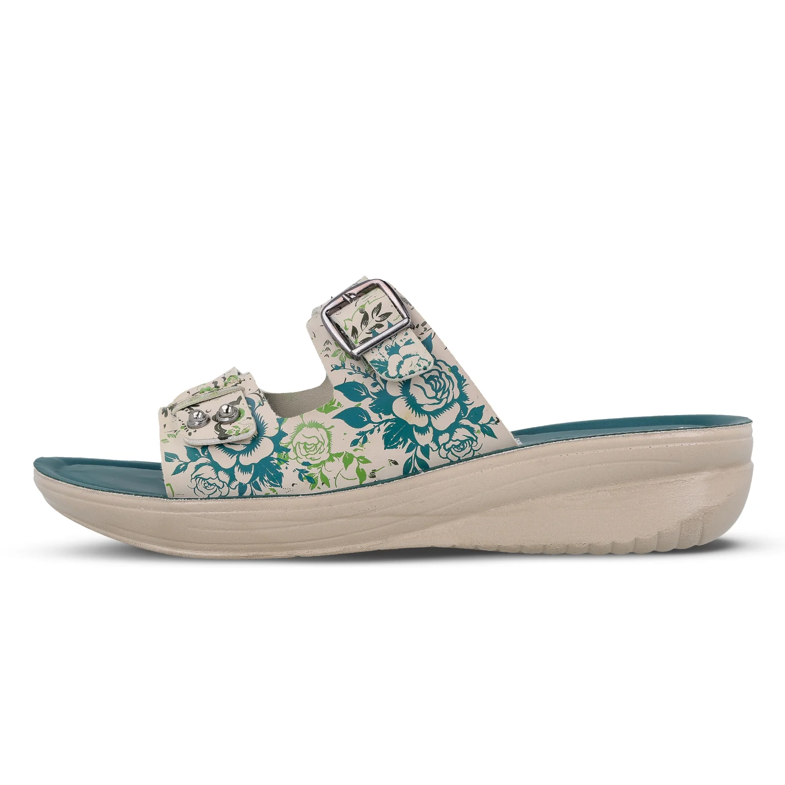 Women's Daily Wear Sandal - WLR74019 Green - Image 3