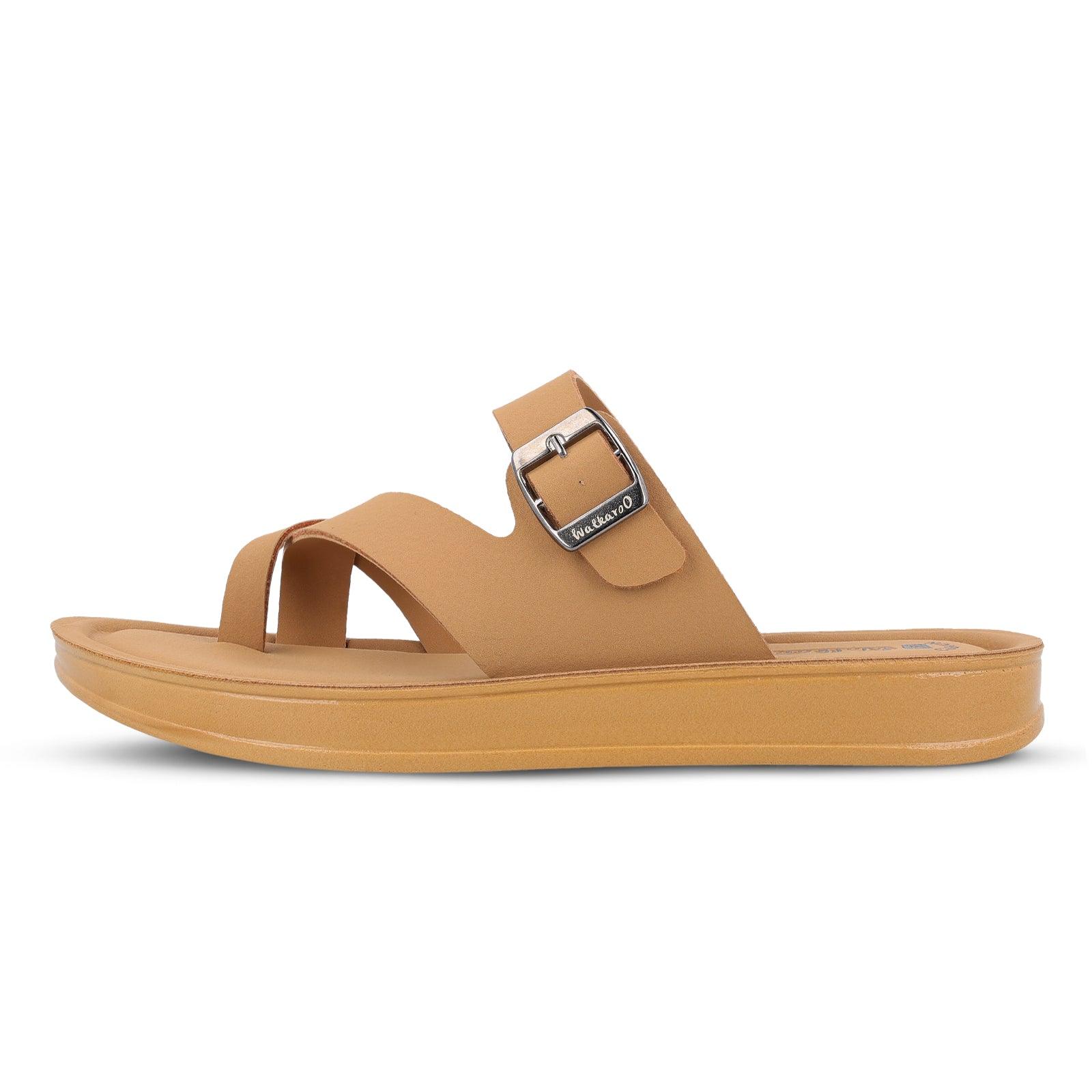 Women's Daily Wear Sandals - WL7573 Beige - Image 3