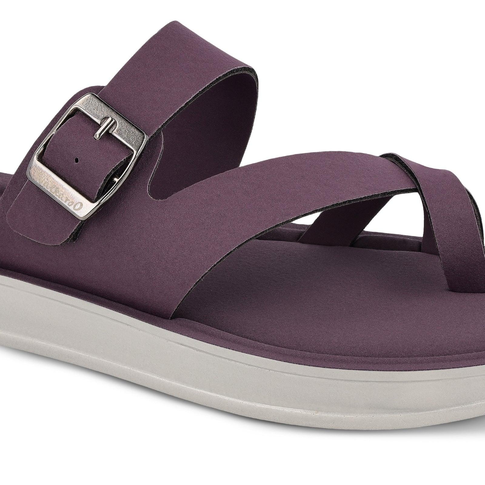 Women's Daily Wear Sandals - WL7573 Purple - Image 4