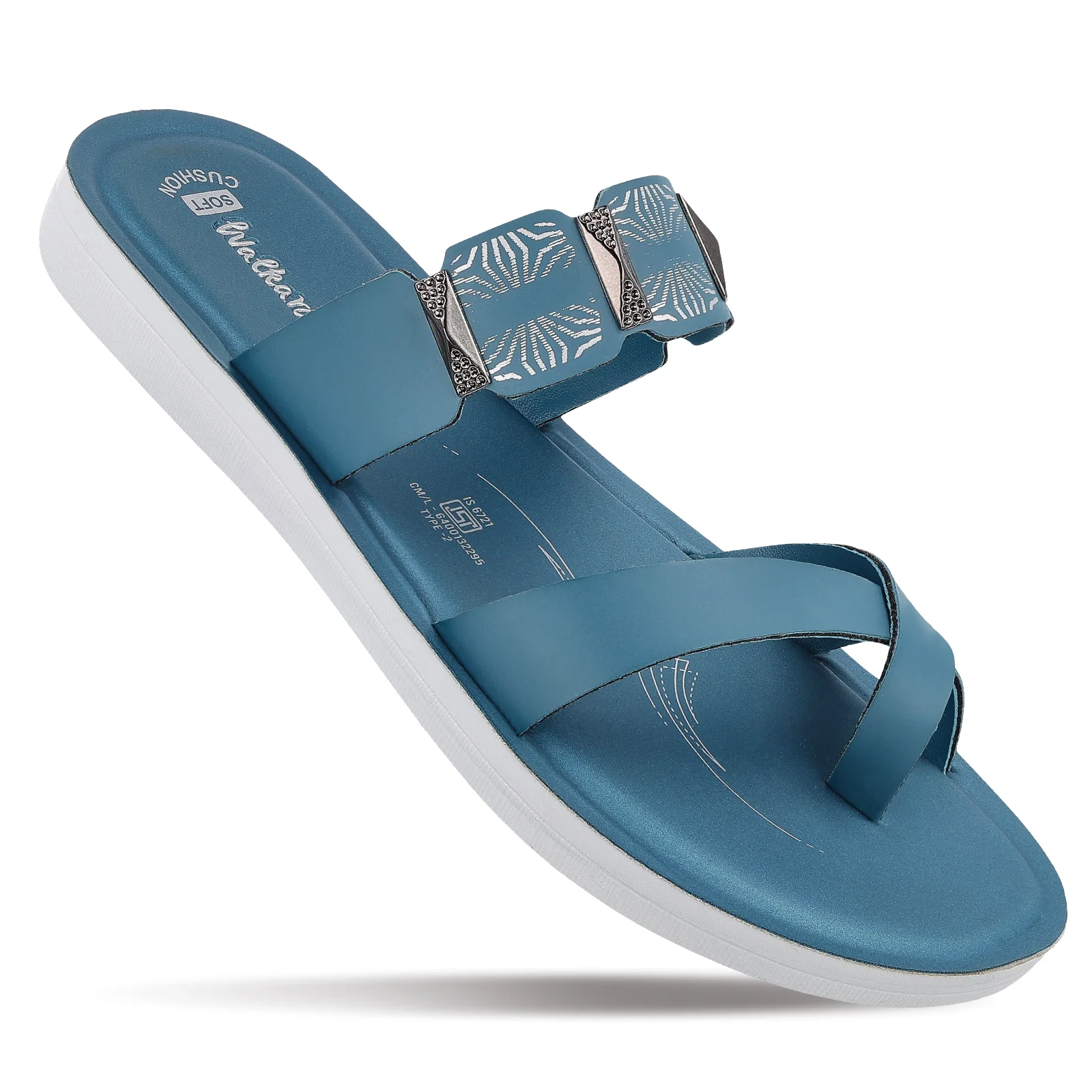 Women's Daily Wear Sandals - WL7612 Peacock Blue