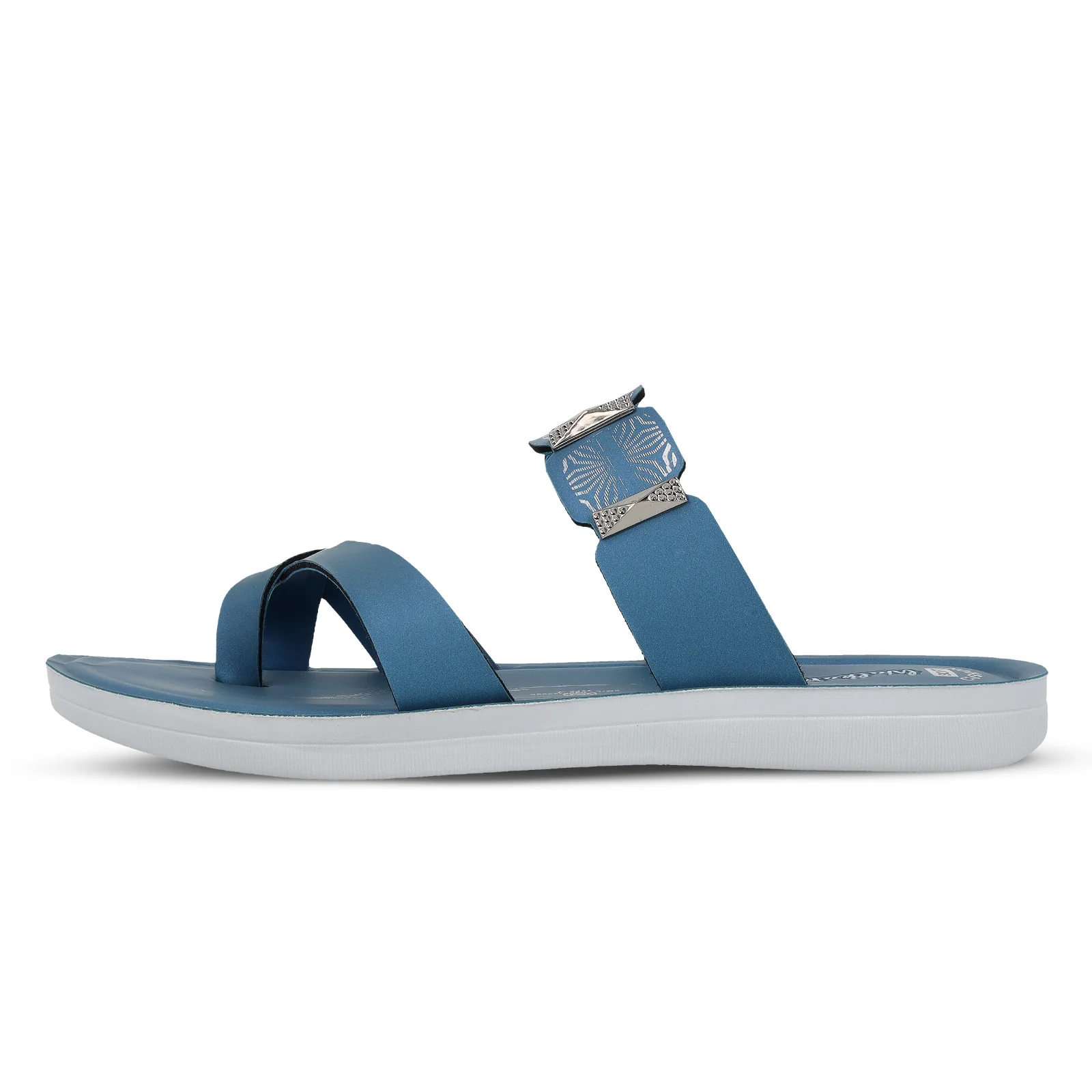 Women's Daily Wear Sandals - WL7612 Peacock Blue - Image 3