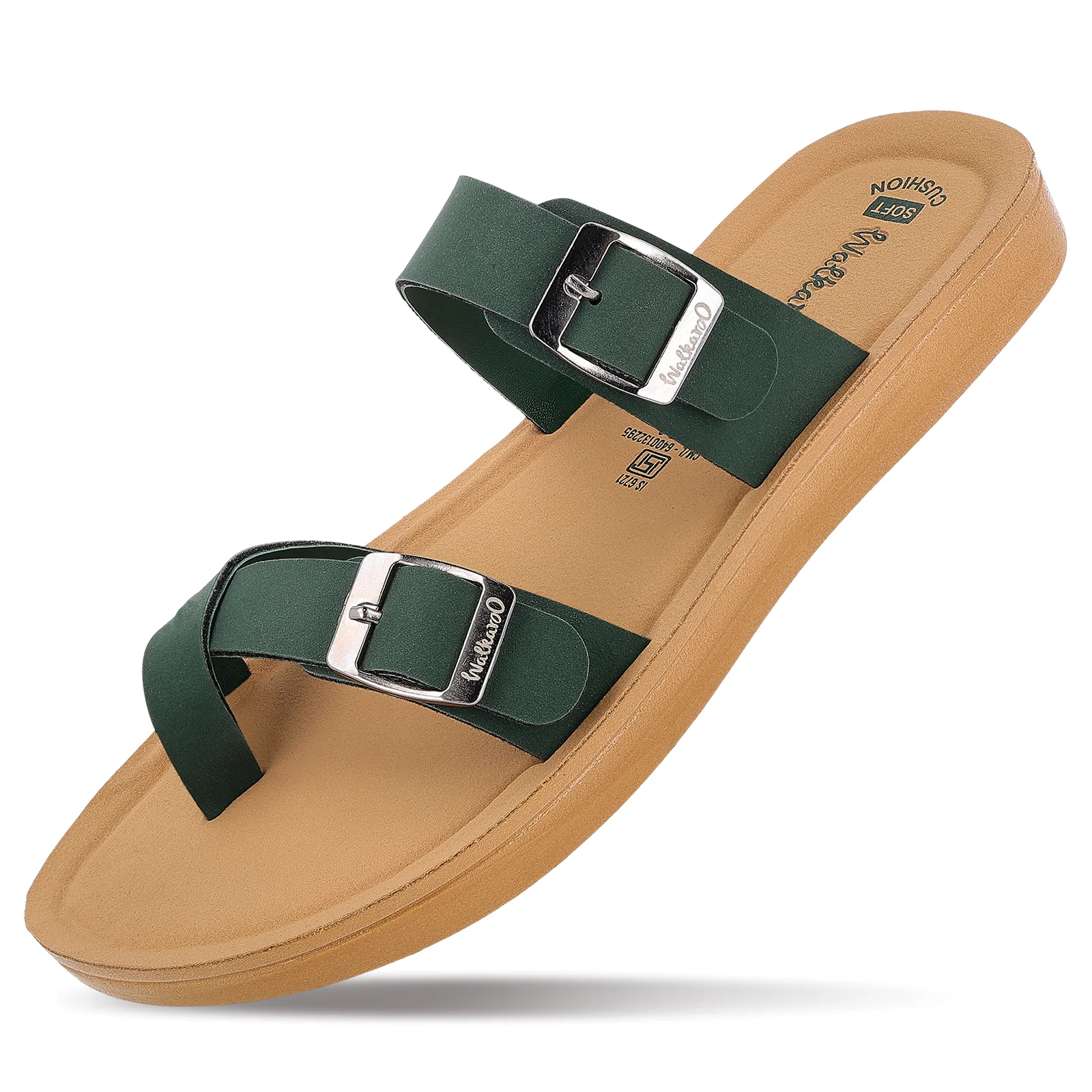 Women's Daily Wear Sandals - WL7645 Green Beige - Image 5