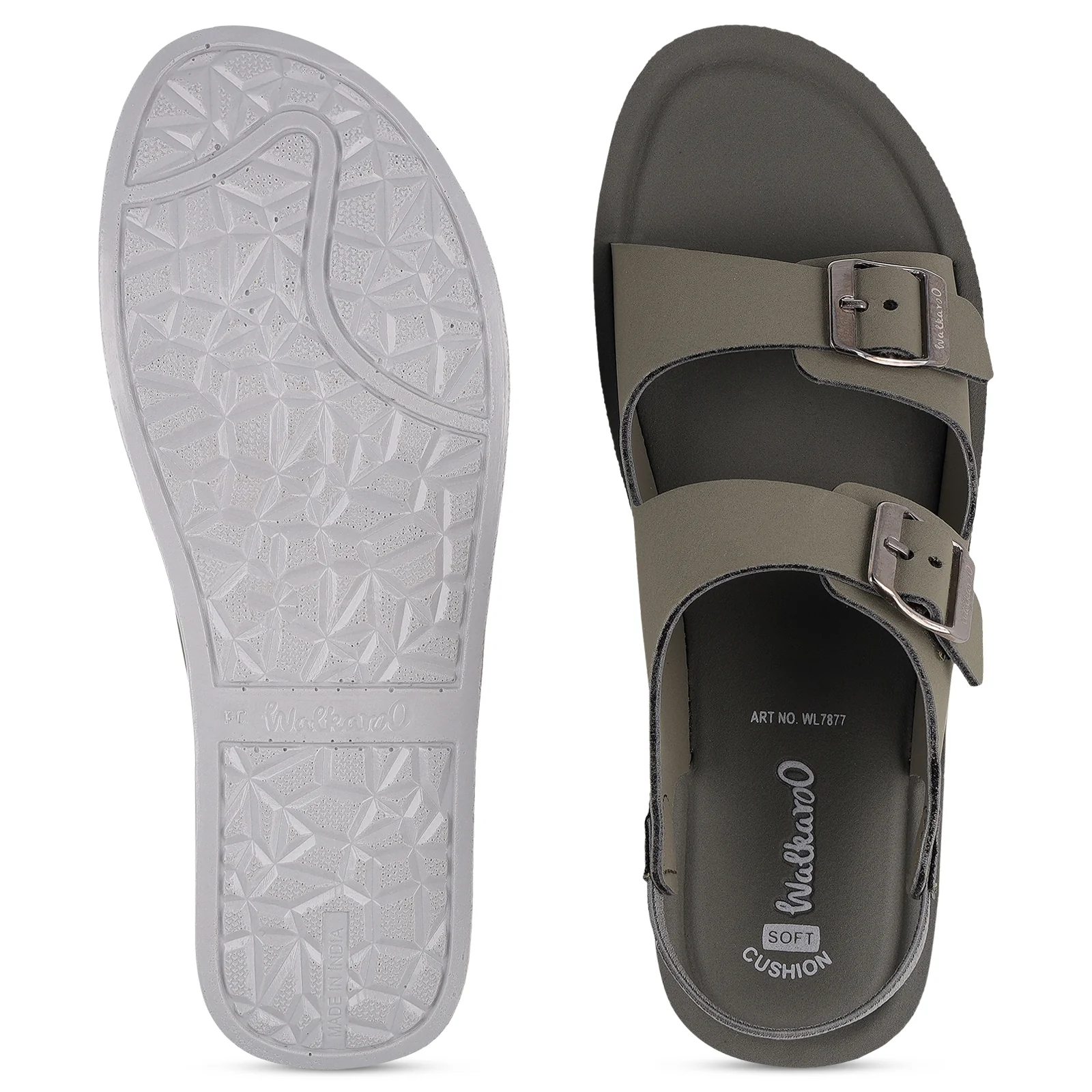 Women's Daily Wear Sandals  - WL7877 Olive - Image 2