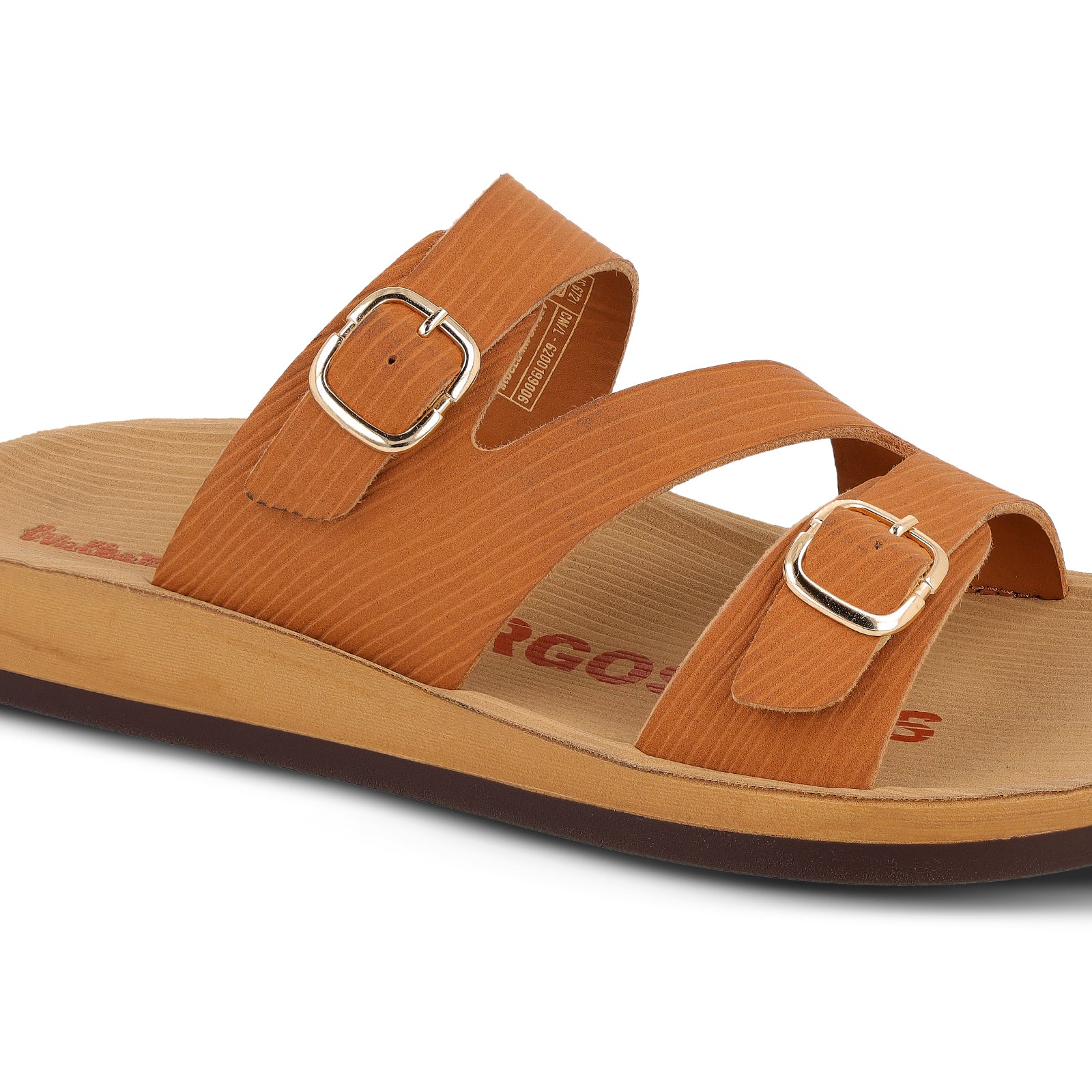 Women's Daily Wear Sandals - WLP72016 Caramel - Image 4