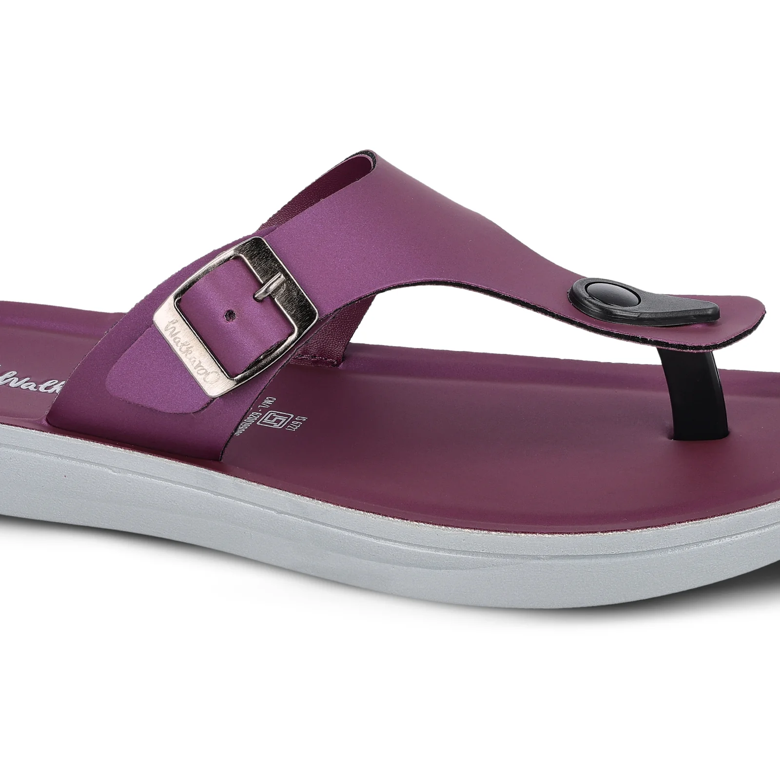 Women's Daily Wear Sandals - WLR71219 Plum - Image 4