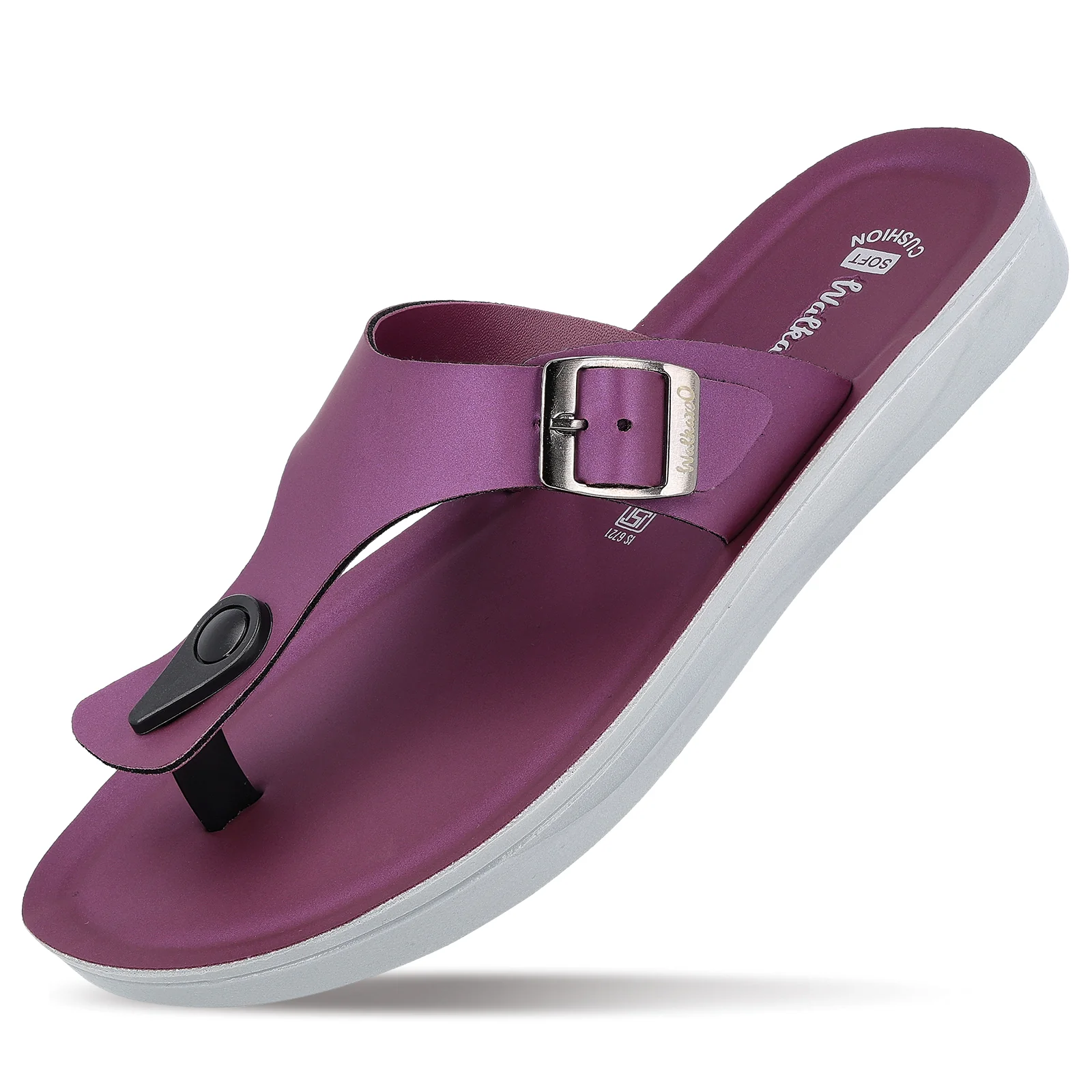Women's Daily Wear Sandals - WLR71219 Plum - Image 5