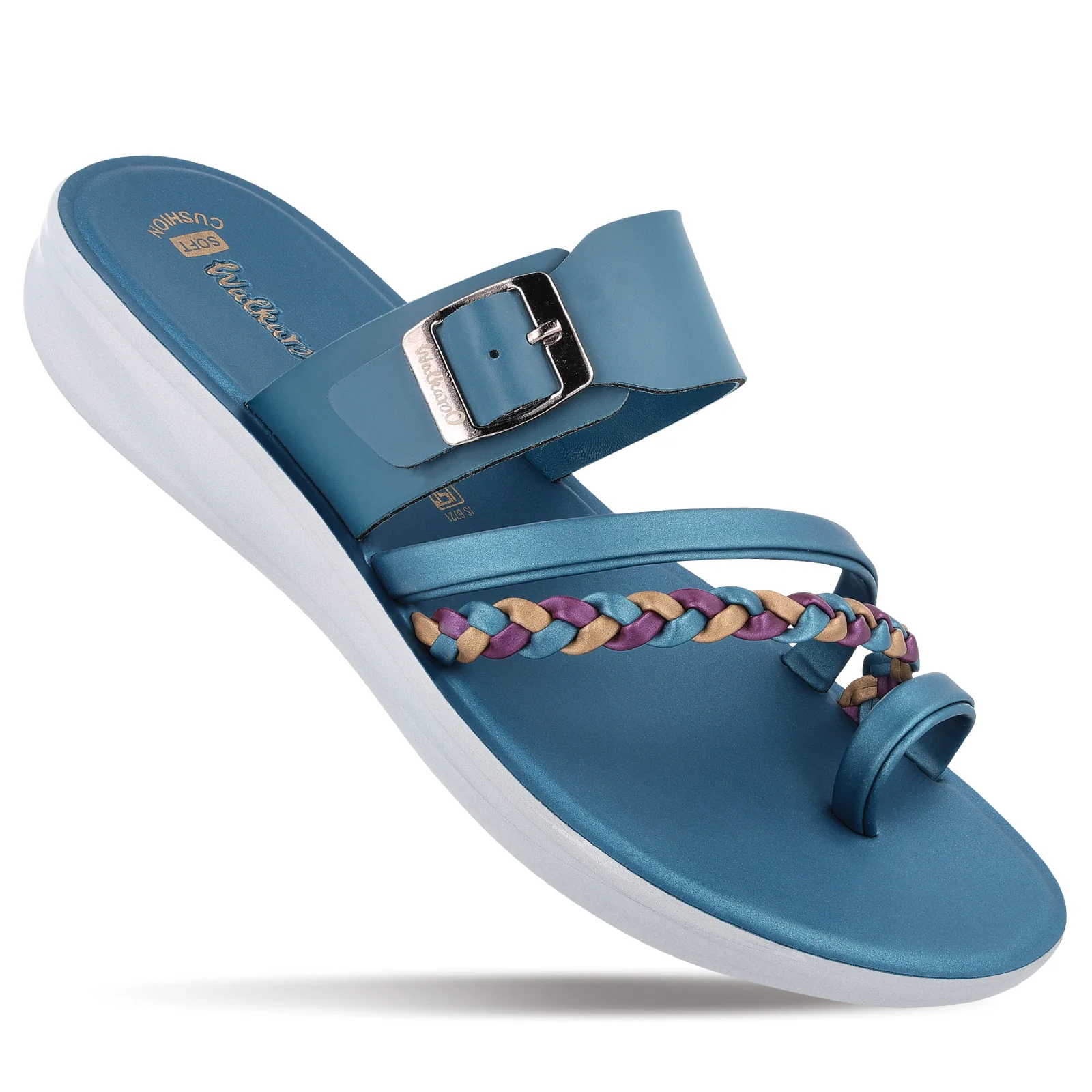 Women's Daily Wear Sandals - WLR72005 Peacock Blue