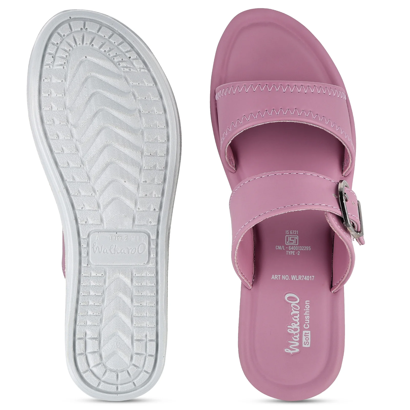 Women's Daily Wear Sandals - WLR74017 Mauve - Image 2