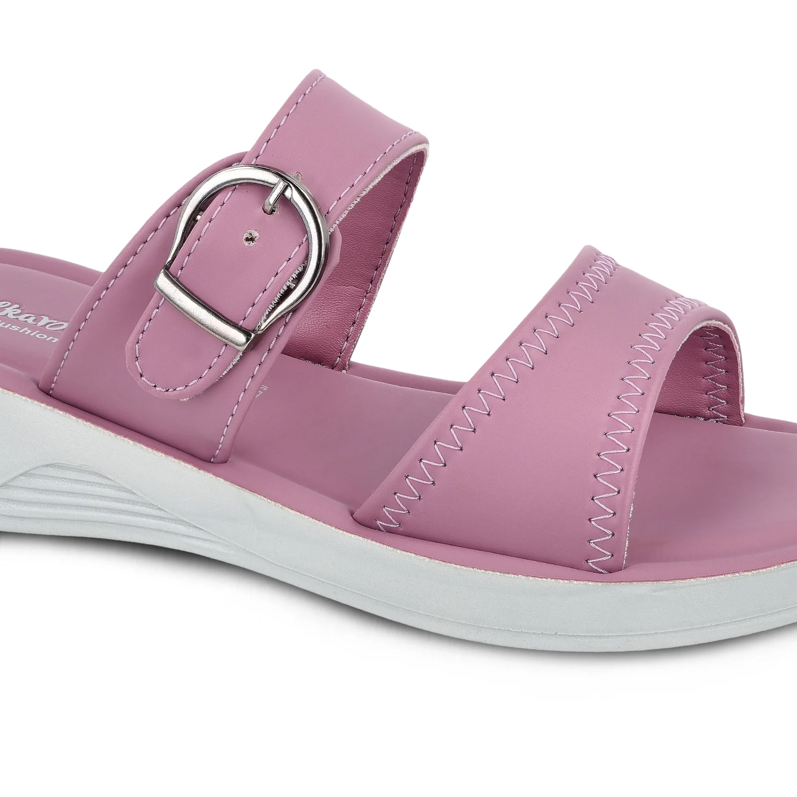 Women's Daily Wear Sandals - WLR74017 Mauve - Image 4