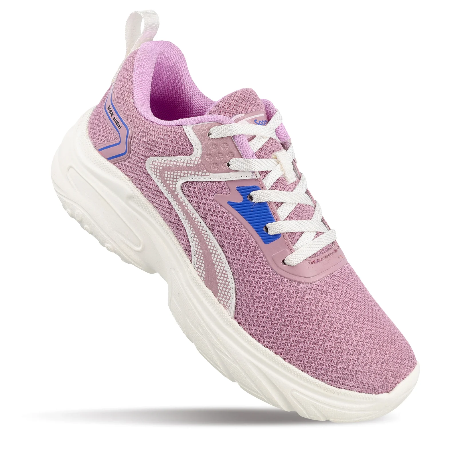 Women's Lace-up Sports Shoe - WS9921 Purple - Image 3