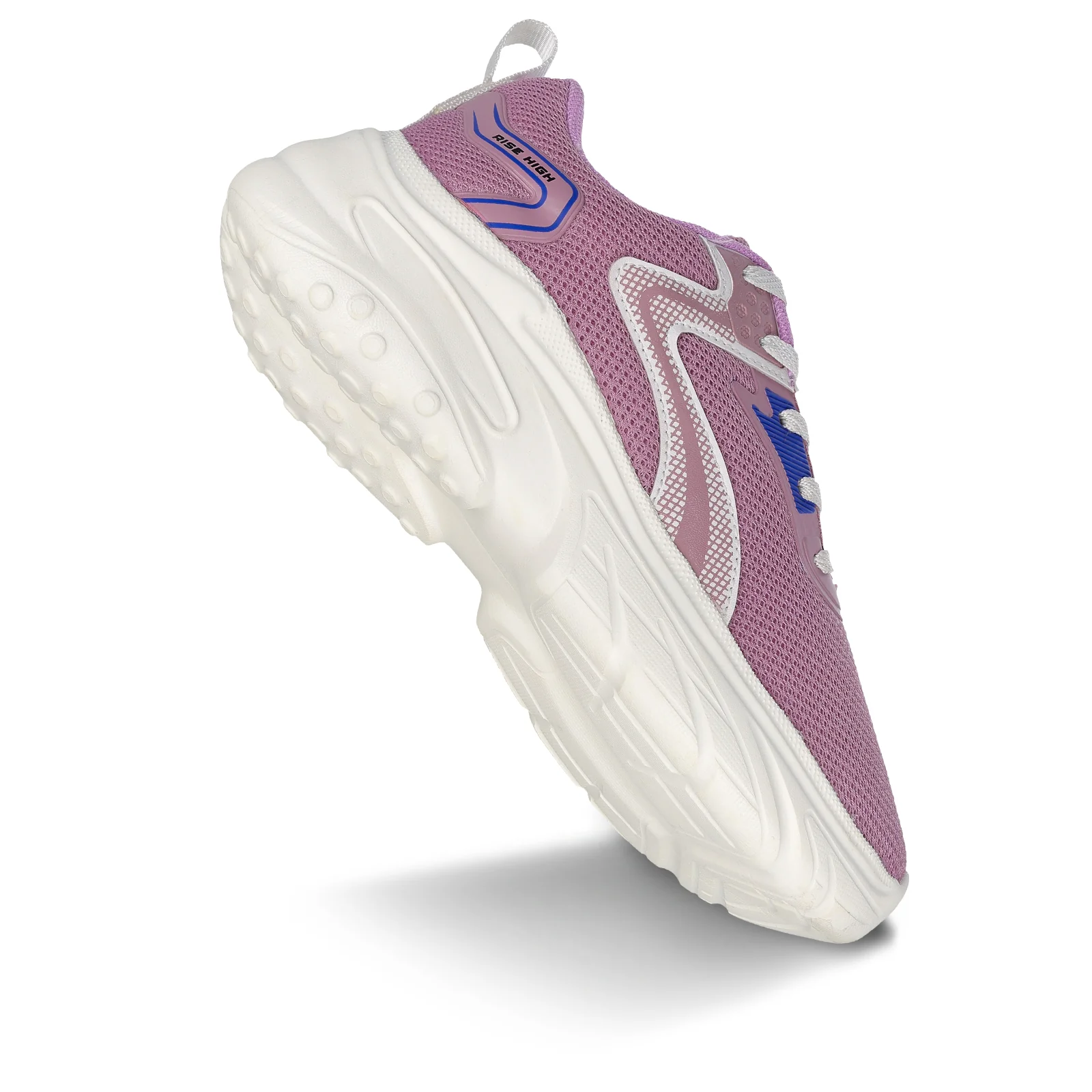 Women's Lace-up Sports Shoe - WS9921 Purple - Image 7