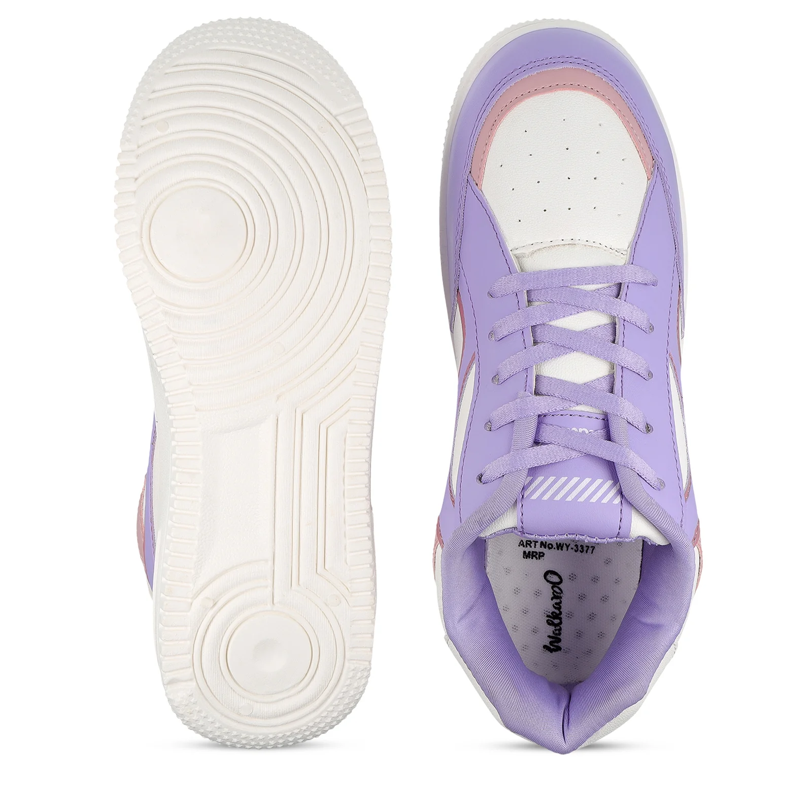 Women's Sneakers - WY3377 Lavender - Image 2