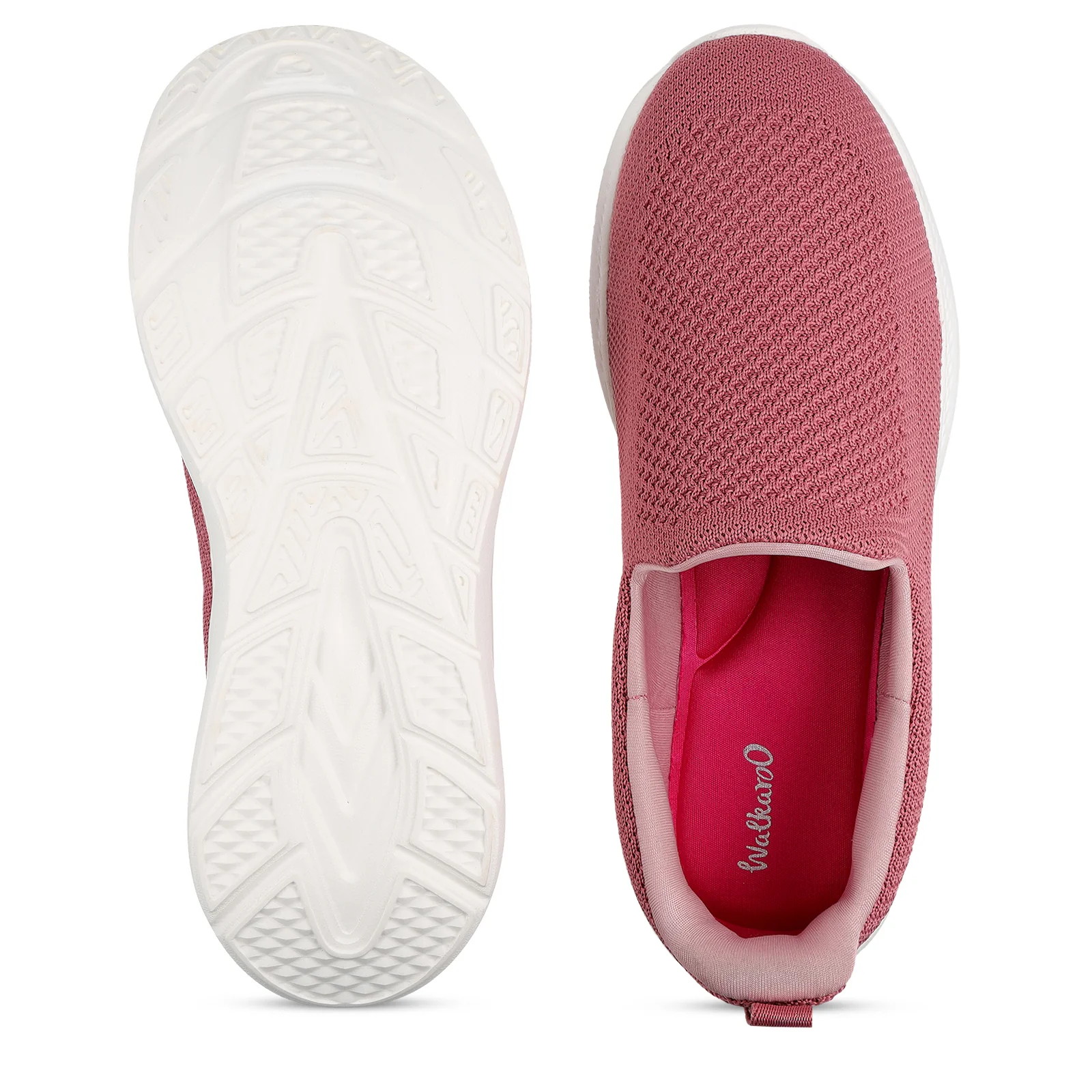 Women's Slip-on Sports Shoe - WS3267 Peach - Image 2