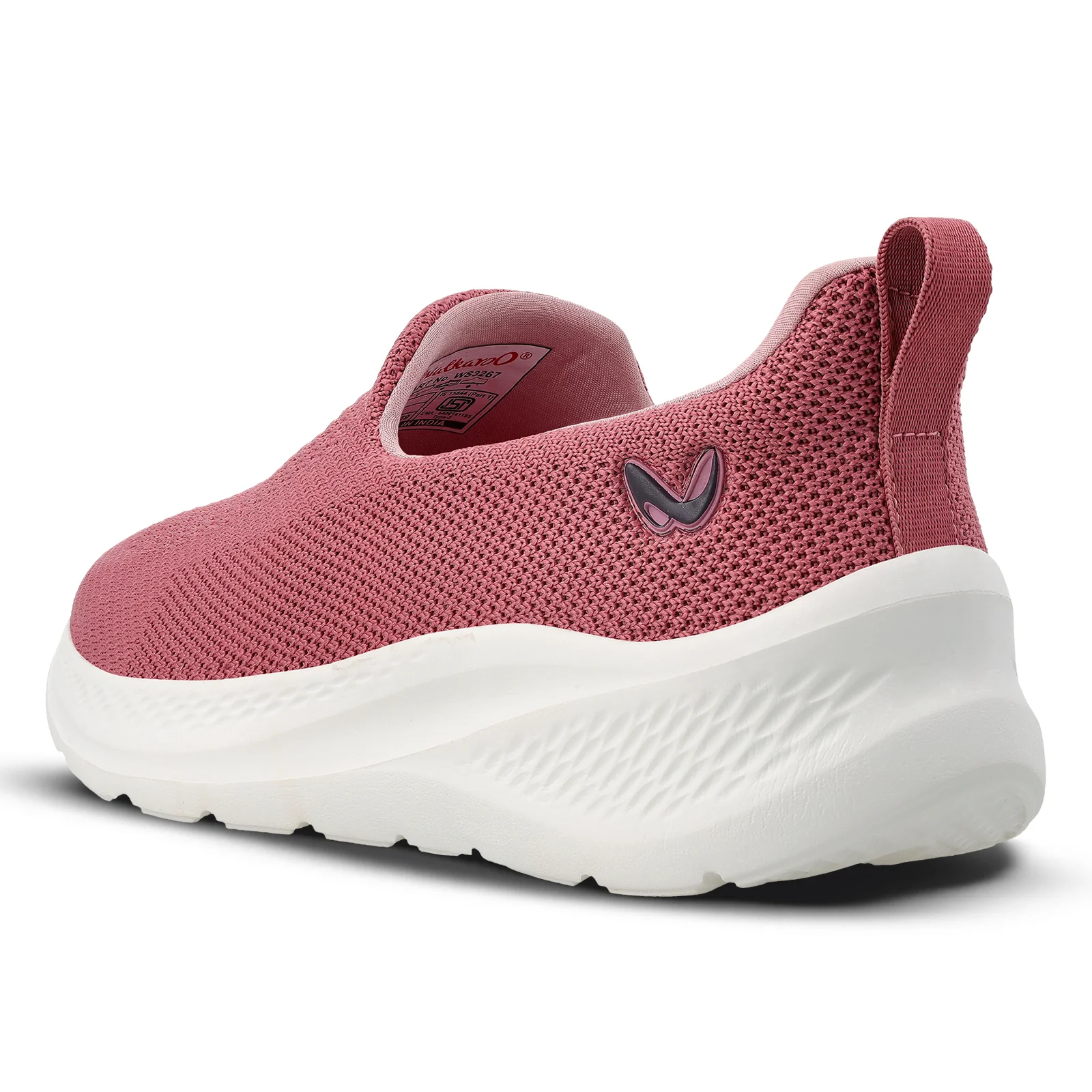Women's Slip-on Sports Shoe - WS3267 Peach - Image 6