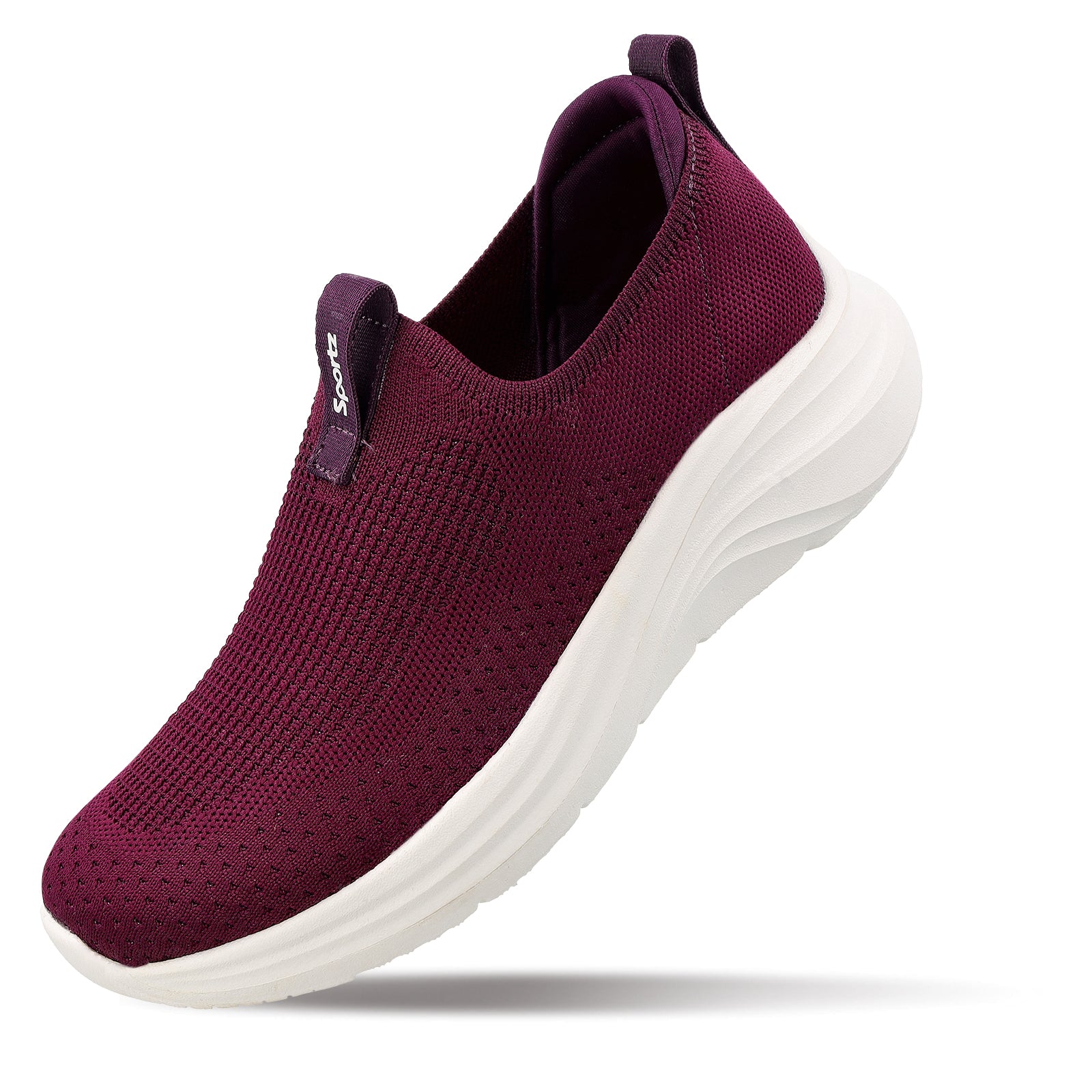 Women's Slip-on Walking Shoe - WS9925 Purple - Image 5