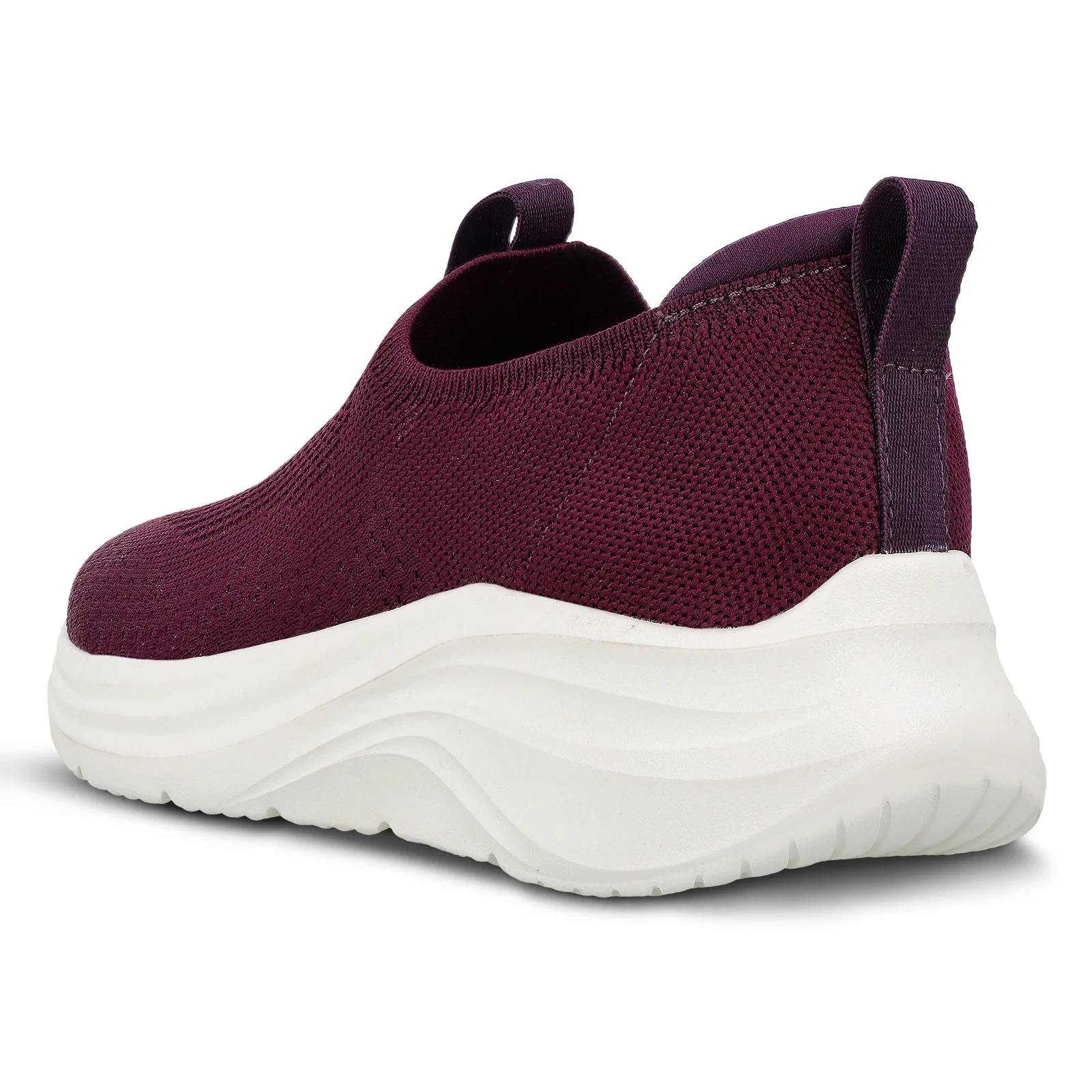 Women's Slip-on Walking Shoe - WS9925 Purple - Image 6