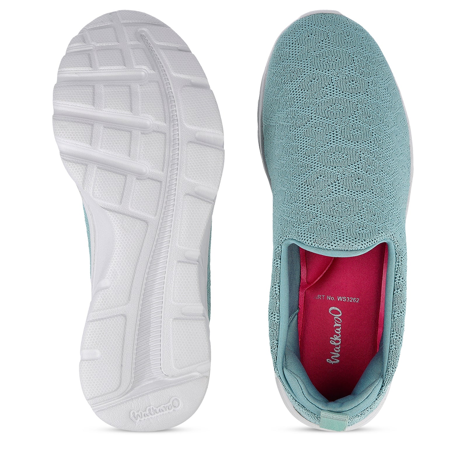 Women's Slip-on Walking Shoes - WS3262 Mint - Image 2